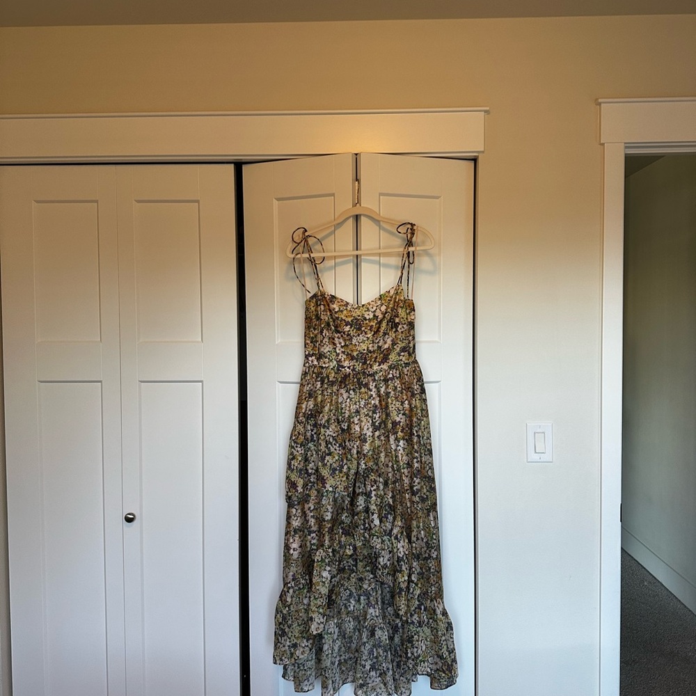 & Other Stories Multicolor Floral Maxi Dress